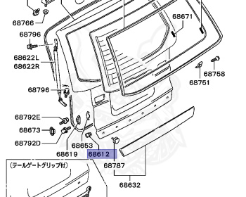 Mitsubishi - Chariot - N43W - 1996 - HLRUE2 - 4G63