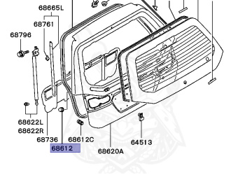 Mitsubishi - Legnum VR-4 - EC5W - 2001 - LYGF3 - 6A13