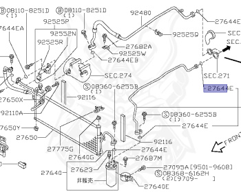 Nissan - Pulsar - N15 - 1996 - S/RV - 5 DOOR HATCHBACK(5HB) - 2-link Pulsar (2WD.PUL) - AUTOMATIC TRANSMISSION(AT) - GA15DE
