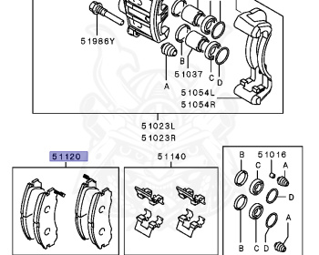 Mitsubishi - FTO - DE3A - 1995 - HNFH3 - 6A12