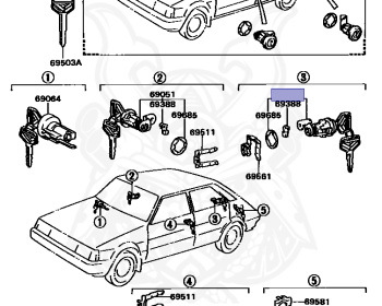 Toyota - Corolla - AE82 - 1984 - FX-R TYPE - 3-DOOR - Manual - 4AELU