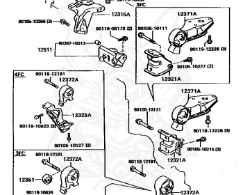 Toyota - Tercel - EL41 - 1994 - JOINAS TYPE - 3 DOOR - Manual - 4EFE