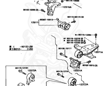 Toyota - Cynos - EL44 - 1992 - BETA - Manual - 5EFHE