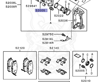 Mitsubishi - Delica - PE8W - 2006 - HSEXF2 - 4M40