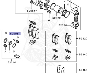 Mitsubishi - Galant VR-4 - EC5A - 2002 - SYGF2 - 6A13
