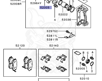 Mitsubishi - Pajero Evolution - V55W - 1994 - GNXH - 6G74