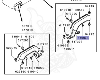 Mitsubishi - Pajero Jr - H57A - 1995 - MKUE - 4A31