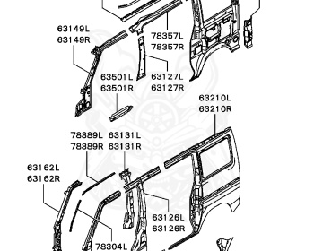 Mitsubishi - Minicab - U65W - 2000 - LRXE - 4A31