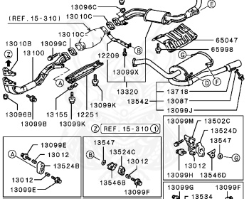 Mitsubishi - RVR - N23WG - 1991 - SNXM5 - 4G63