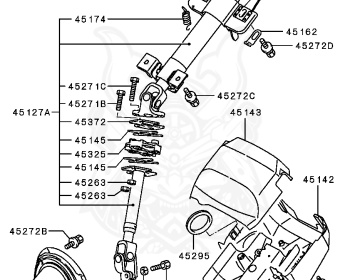 Mitsubishi - Chariot Grandis - N84W - 1998 - LRFC7 - 4G64