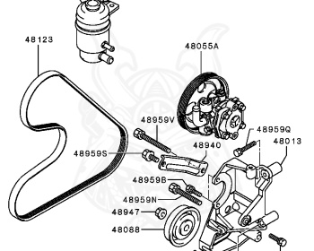 Mitsubishi - Lancer Wagon - CS5W - 2001 - LRPF - 4G93