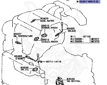 Toyota - Windom - MCV21 - 1997 - 2.5G TYPE - Automatic - 2MZFE