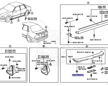 Toyota - Corolla - AE110 - 1996 - XE-SALOON TYPE - SEDAN - Automatic - 5AFE