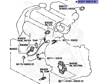 Toyota - Camry - SXV20 - 2000 - SEDAN - 5SFE