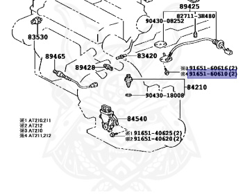 Toyota - Carina - AT212 - 1997 - TI TYPE - Automatic - 5AFE
