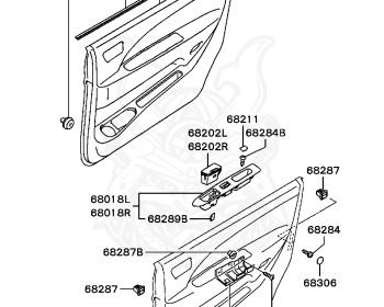 Mitsubishi - Chariot Grandis - N84W - 1997 - LRPC1 - 4G64