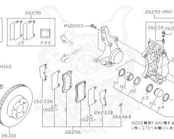 Subaru - Impreza WRX STI - GDB - Jan-2001 - Dec-2002 - STIPRO - Sedan - 4W - 6-speed manual transmission - Right hand - EJ207