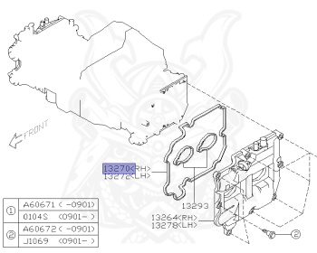 Subaru - Impreza WRX STI - GVB - Jan-2010 - Dec-2012 - S206 - Sedan - 4W - 6-speed manual transmission - Right hand - EJ207