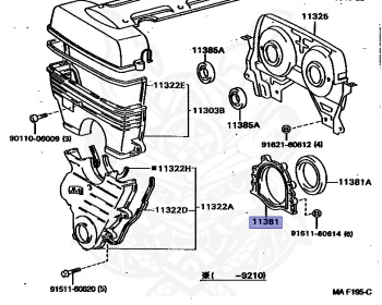 Toyota - Aristo - JZS147 - 1994 - 3.0V TYPE - 2JZGTE