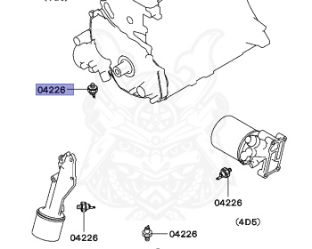 Mitsubishi - Delica - PF6W - 1994 - HSEHE - 6G72