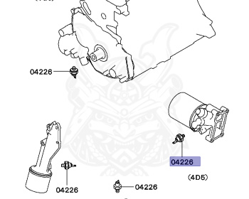 Mitsubishi - Delica - PD6W - 1997 - NSEUE9 - 6G72