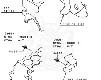 Mitsubishi - Lancer Cargo - CS2V - 2000 - LTME - 4G15