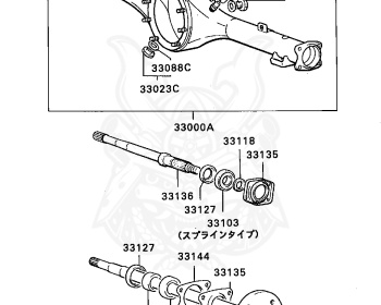 Mitsubishi - Minicab Truck - U15T - 1987 - YFS - 3G81
