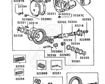 Mitsubishi - Minicab Truck - U19T - 1985 - HFD3 - 3G83