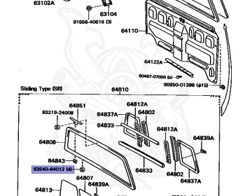 Toyota - Hilux - LN65 - 1988 - SR TYPE - DOUBLE CAB - Manual - 2L
