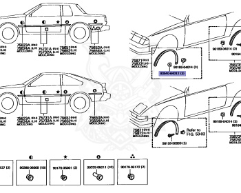 Toyota - Celica - MA61 - 1981 - GT TYPE - LIFTBACK - Manual - 5MGEU