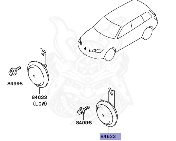 Mitsubishi - Airtrek - CU2W - 2001 - LRME1 - 4G63