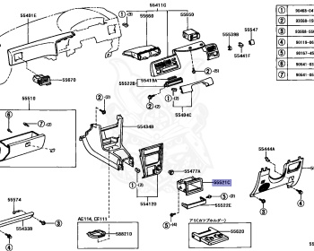 Toyota - Corolla - EE111 - 1996 - DX TYPE - SEDAN - Manual - 4EFE