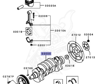 Mitsubishi - Airtrek - CU2W - 2005 - LYXFZ2 - 4G63
