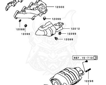 Mitsubishi - Pajero Mini - H56A - 1996 - MKHF - 4A30