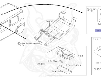 Nissan - Cube - Z11 - 2007 - 14RS Grade - WAGON(W) - 2 WHEEL DRIVE(2WD) - AUTOMATIC TRANSMISSION(AT) - CR14DE