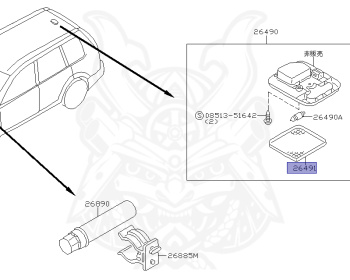 Nissan - X-Trail - T30 - 2004 - X GRADE - WAGON(W) - 2 WHEEL DRIVE(2WD) - AUTOMATIC TRANSMISSION(AT) - QR20DE