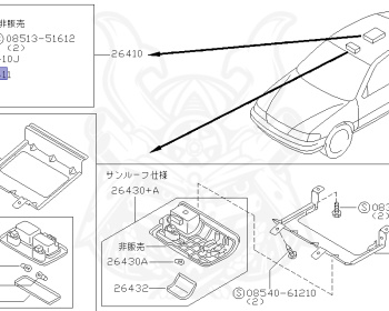 Nissan - Sunny - B14 - 1997 - EX SALOON - 4 DOOR SEDAN(4S) - 2 WHEEL DRIVE(2WD) - MANUAL TRANSMISSION(MT) - GA13DE