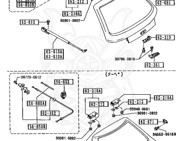 Mazda - Familia - BG3P - Jan-1989 - Right hand - B3