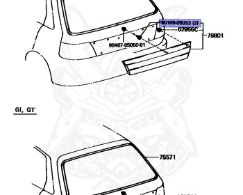 Toyota - Starlet - EP82 - 1990 - SOL TYPE - 3-DOOR - Manual - 4EF