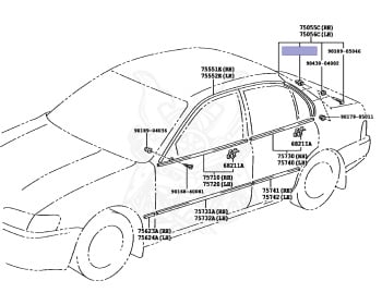 Toyota - Corolla - AE100 - 1991 - LX TYPE - 4-DOOR(SEDAN) - Manual - 5AFE