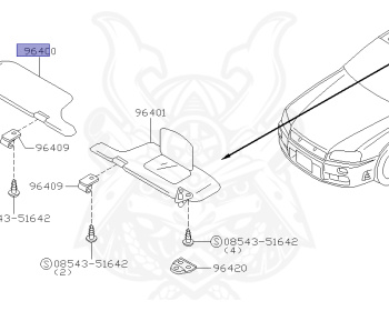 Nissan - Skyline - R34 GT - HR34 - 2000 - 20GT - 4 DOOR SEDAN(4S) - AUTOMATIC-FLOOR SHIFT(AT.F4) - High cast, 2-link (IRS.2WD) - RB20DE