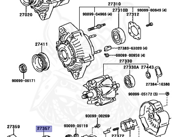 Toyota - Caldina - ST195G - 1997 - TZ TYPE - WAGON - Manual - 3SFE