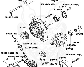 Toyota - Corolla - EE103V - 2000 - DX TYPE - VAN - Manual - 5EFE