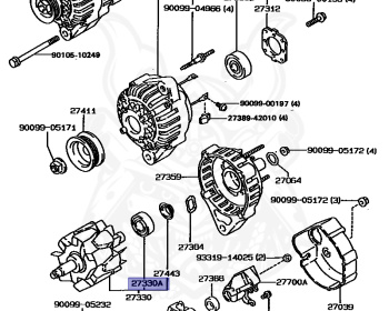 Genuine Celica ST183 Engine OEM parts supplied from Japan