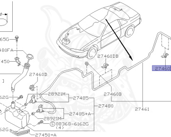 Nissan - Silvia - S14 - 1995 - KS - HARDTOP(K) - MANUAL TRANSMISSION(MT) - TWO WHEELS STEERING(2WS) - SR20DET