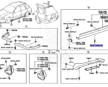 Toyota - Sprinter - AE111G - 1996 - BZ-TOURING TYPE - Manual - 4AGE