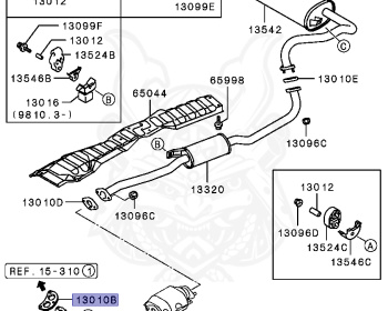 Mitsubishi - Pajero Mini - H53A - 2000 - MRXA1 - 4A30