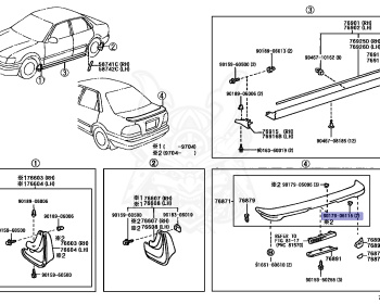 Toyota - Corolla - AE110 - 1996 - XE-SALOON TYPE - SEDAN - Automatic - 5AFE
