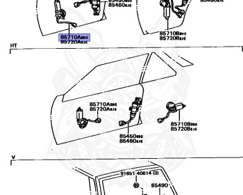 Toyota - Corona - AT141 - 1985 - GT TYPE - SEDAN(4DOOR SEDAN) - Manual - 4AGEU