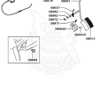 Mitsubishi - Delica - PD6W - 1998 - HSEUE7 - 6G72